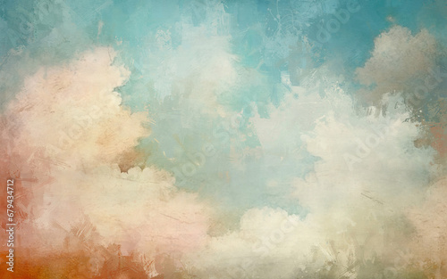Modern abstract watercolor sky background  wallpaper  cover design