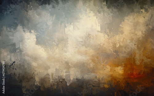 Modern abstract watercolor sky background, wallpaper, cover design