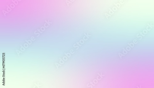 Pink, green and blue gradient background.
