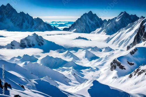 winter mountain landscape © Malik