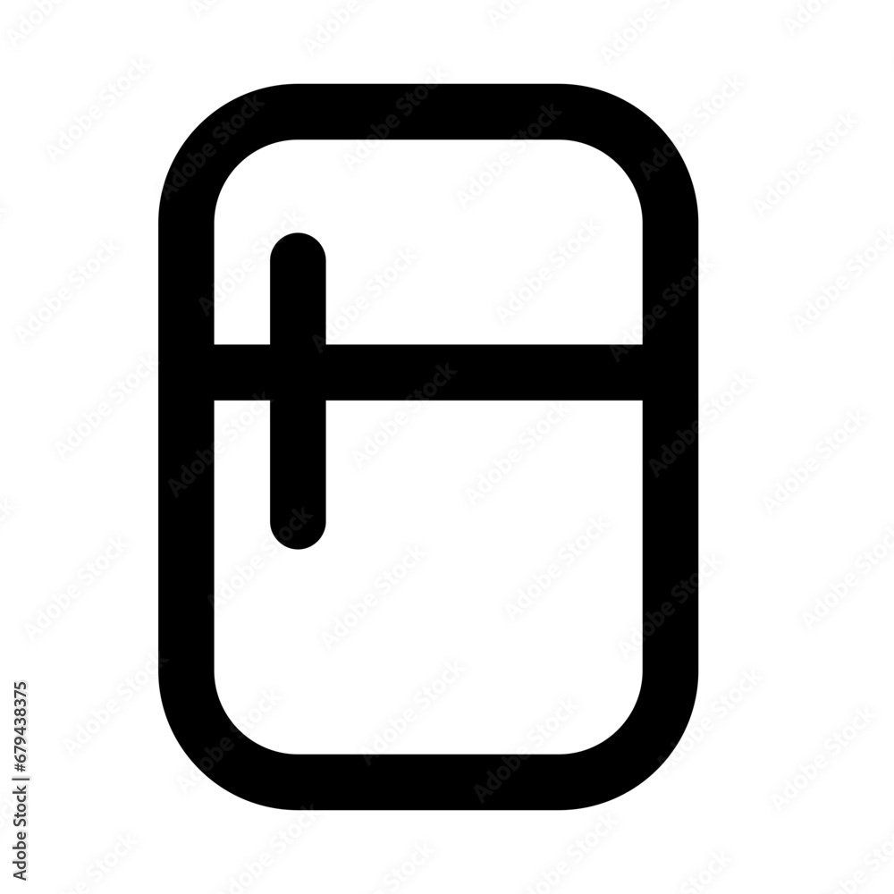 refrigerator line icon refrigerator line icon