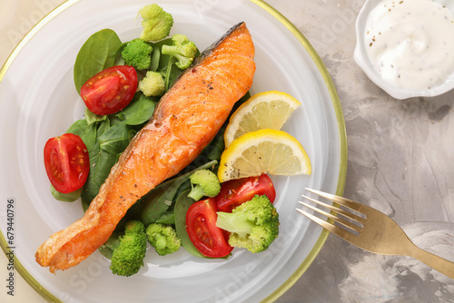 Bild auf Leinwand Healthy meal