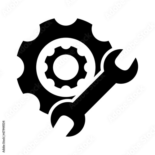 Setup and Service Icon Vector Design