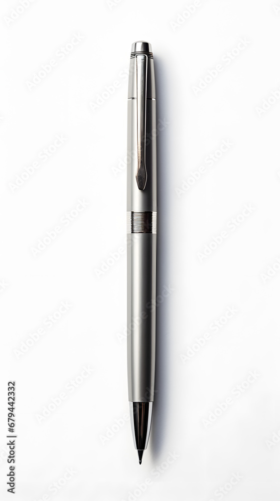 Pen on a clean table, product presentation Pen on a clean table, product presentation