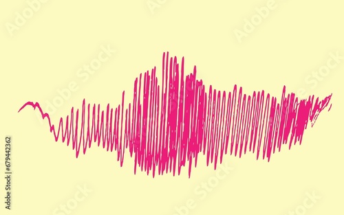 Splashing and creative lines background