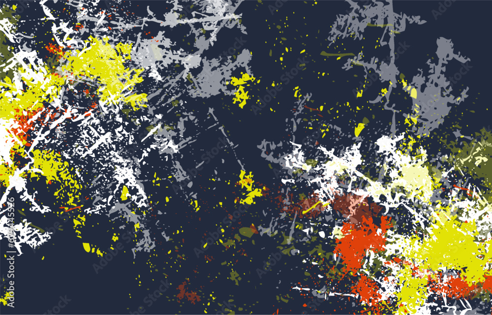 Obraz premium Abstract grunge texture splash multicolor