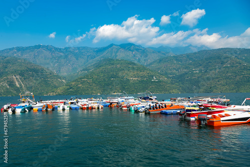 Old tehri road lake Lamgoan, Panch koti,Uttrakhand,India photo