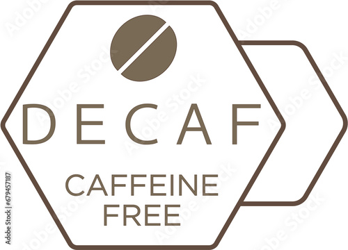 Icon Decaf coffee (Simple) photo