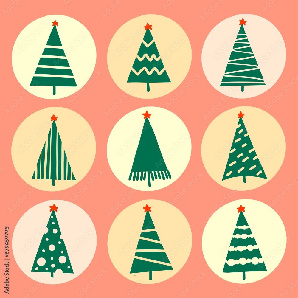 christmas tree pattern