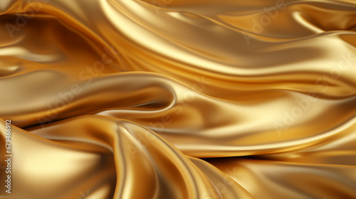 golden silk background HD 8K wallpaper Stock Photographic Image 