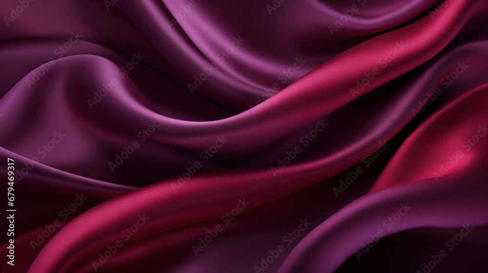 Fototapeta premium Dark purple silk texture