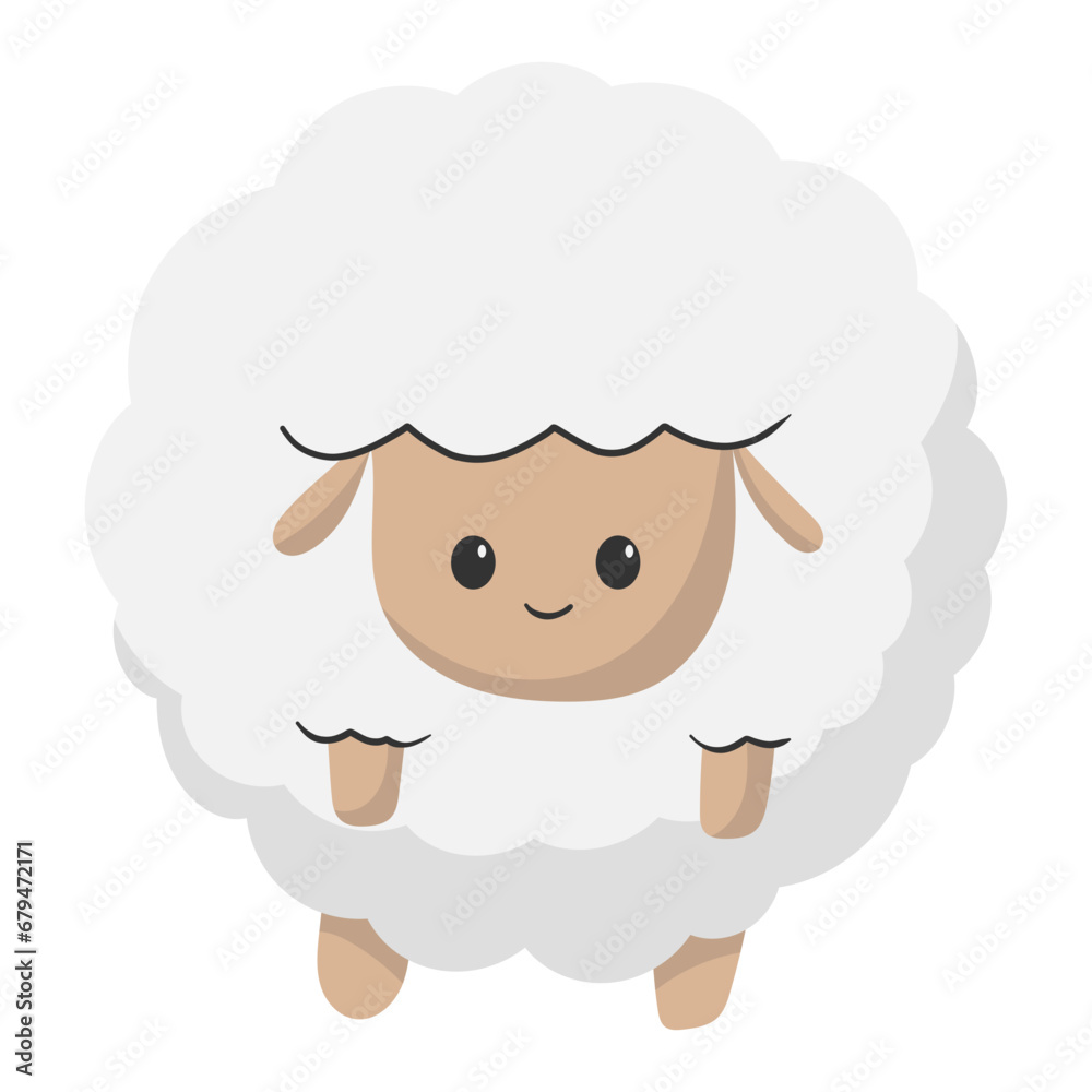 sheep cartoon illustration sheep cartoon illustration