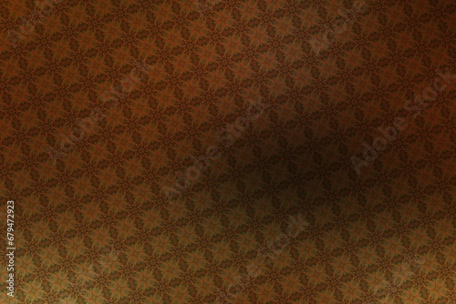 Abstract background with a pattern of geometric shapes in gold and brown colors