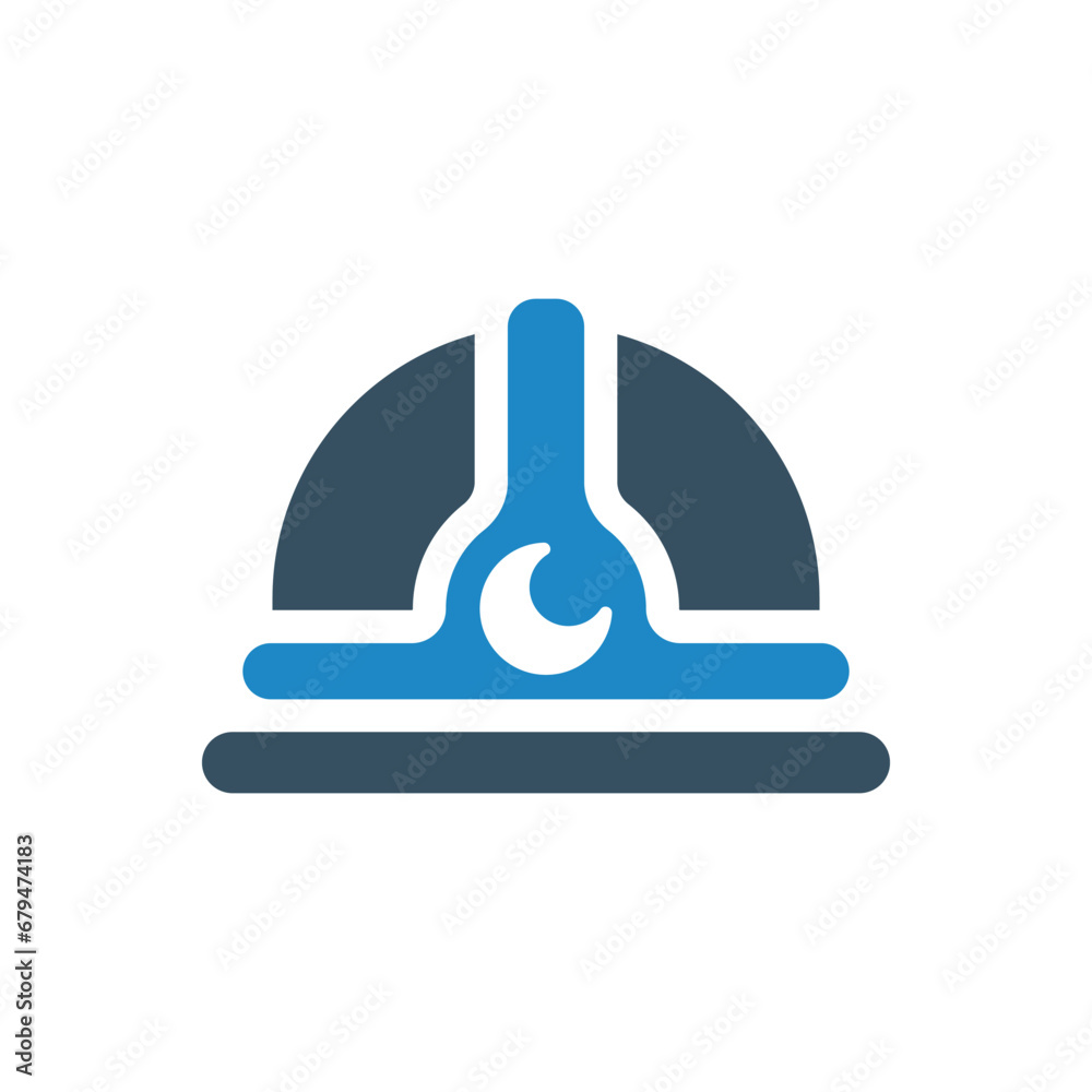 construction cap icon vector illustration construction cap icon vector illustration