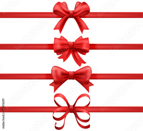 ribbon gift red color vector celebration christmas day. celebration valentines day