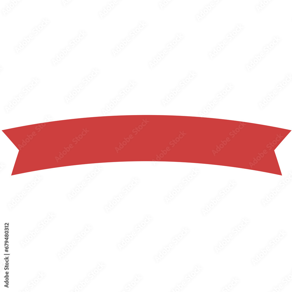 Digital png illustration of red ribbon banner on transparent background Digital png illustration of red ribbon banner on transparent background