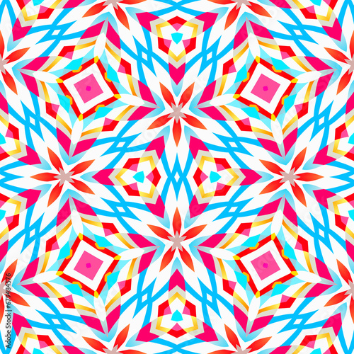 Geometric floral art Seamless patterns abstract patterns geometric shapes repeat patterns fabric design textile design surface patterns digital paper wallpaper background