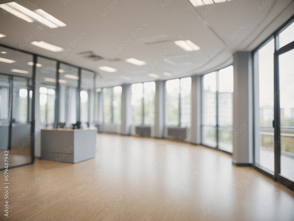A professional office environment with a blurred foreground and a bokeh-filled background A professional office environment with a blurred foreground and a bokeh-filled background