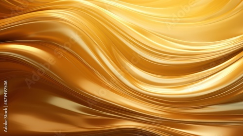 Gold Textured Background. Luxury fabric twirl backdrop