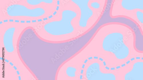 minimalists draw abstract art backgrounds in pastel color 