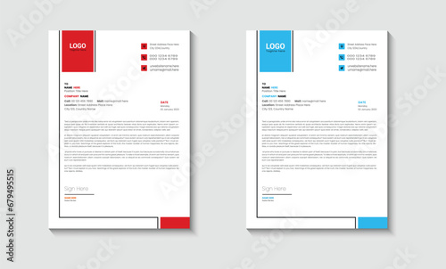 A4 Letterhead template