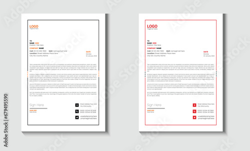 Simple Letterhead Design