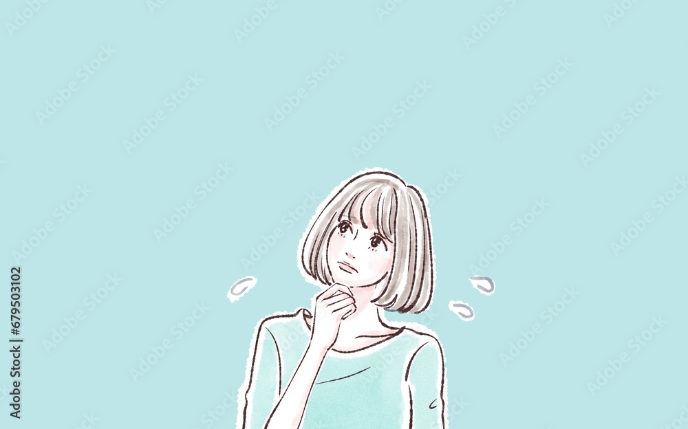 女性・女の子のイラスト素材 女性・女の子のイラスト素材