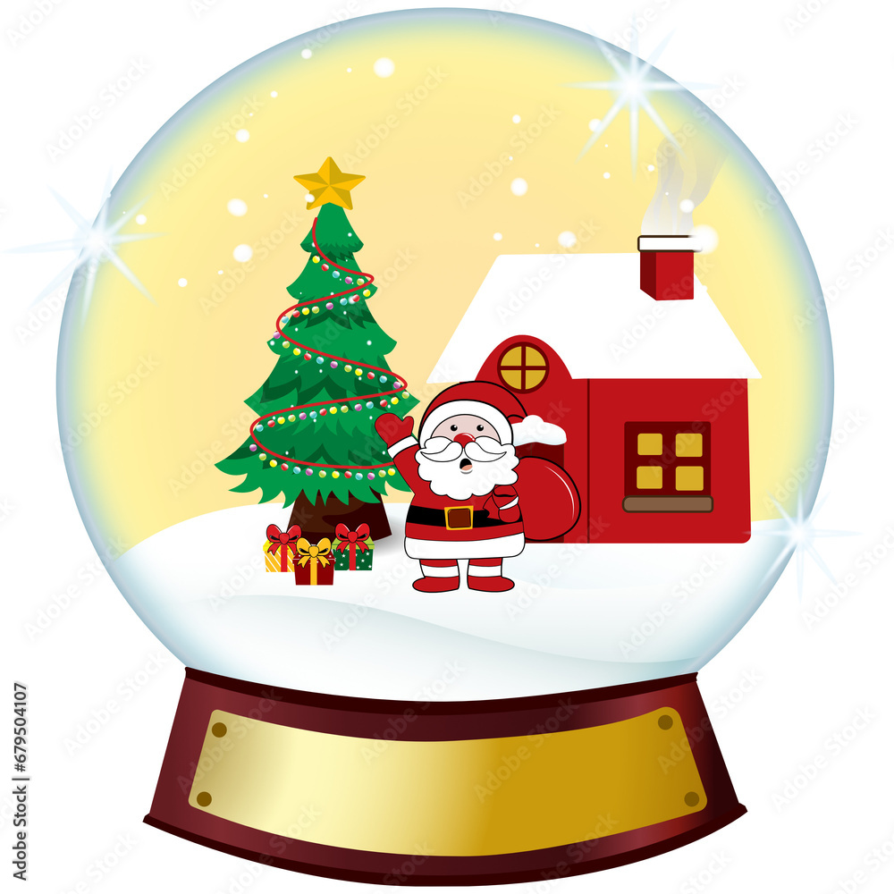 christmas tree with santa claus christmas tree with santa claus