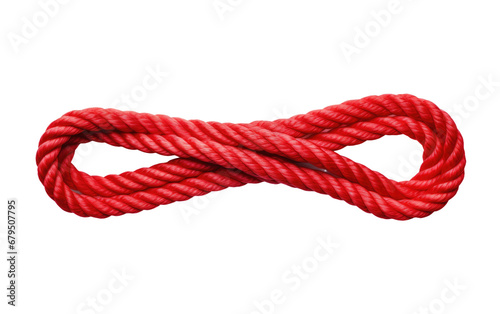 Climbing Rope On Transparent Background