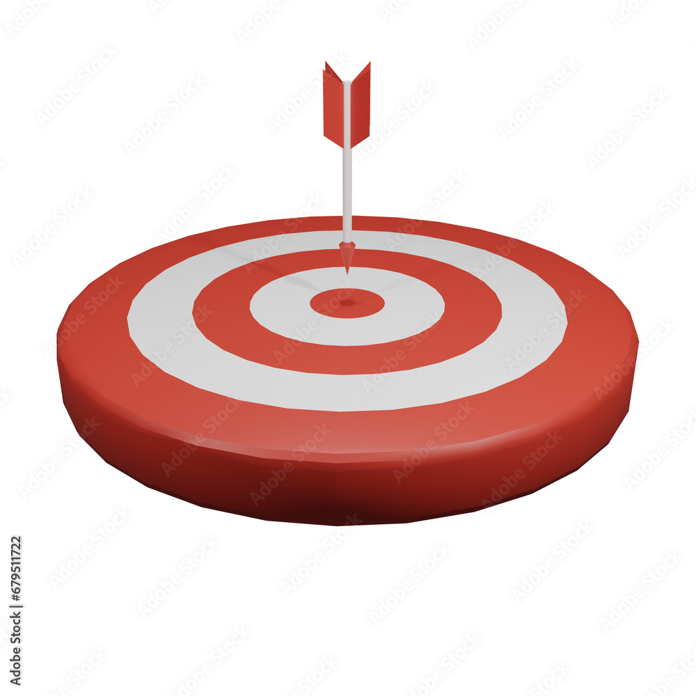 3d Target Arrow 3d Target Arrow