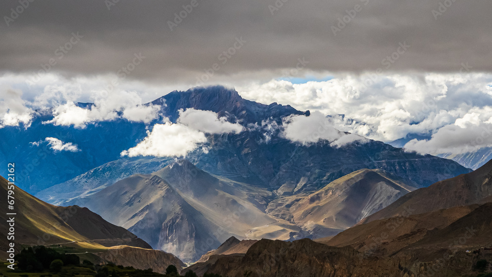 Annapurna Mountains,Mustang,Nepal