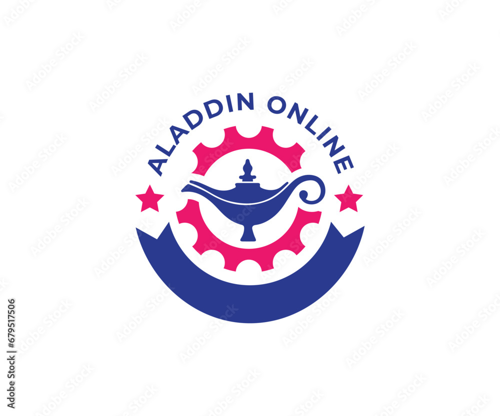 Aladdin logo vector design