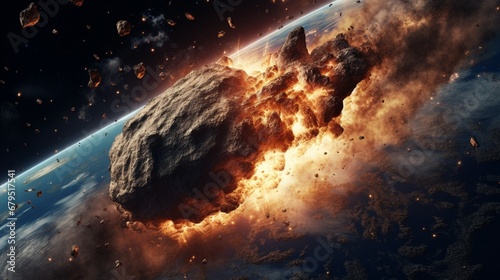 asteroid impact forces a digital society into crisis mode, requiring collective efforts for survival