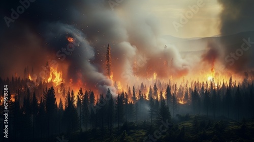 Discover the utilization of for forecasting and preventing forest fires, preserving virtual ecosystems