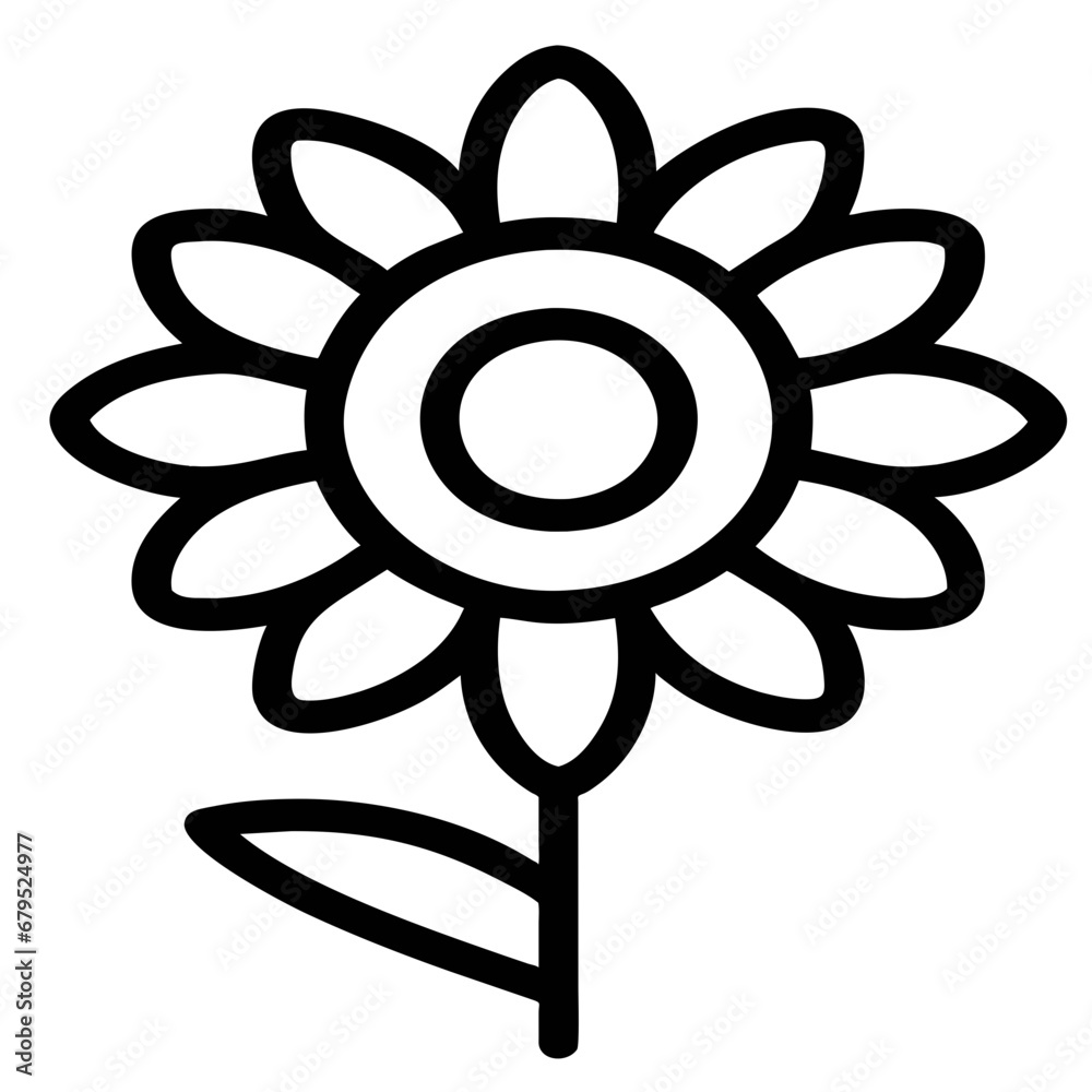 abstract flower vector abstract flower vector