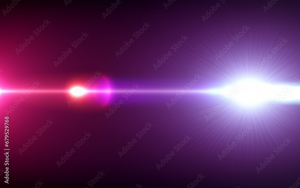 Obraz premium Optical Flares for Video Effect