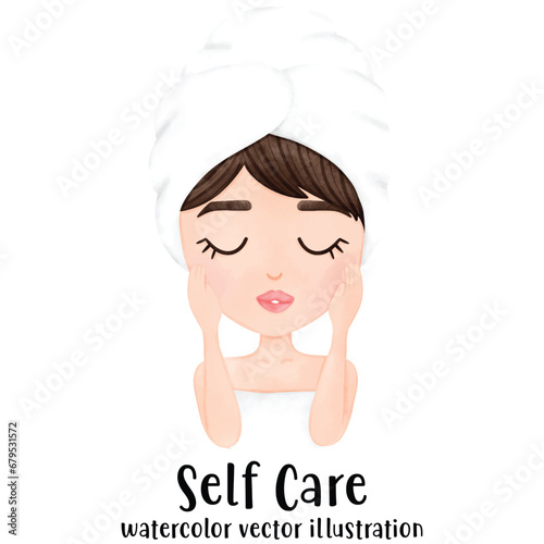 Facial Mask, woman face, self care, Skin care