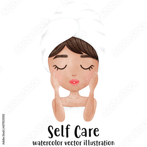 Facial Mask, woman face, self care, Skin care