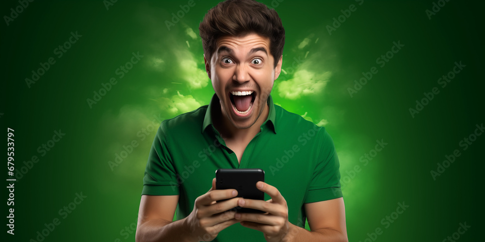 emotions of a guy who won a casino on the phone emotions of a guy who won a casino on the phone
