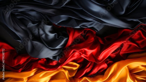 Germany National Flag. Flag of Germany. The federal flag shall be black, red and gold. Bundesflagge photo