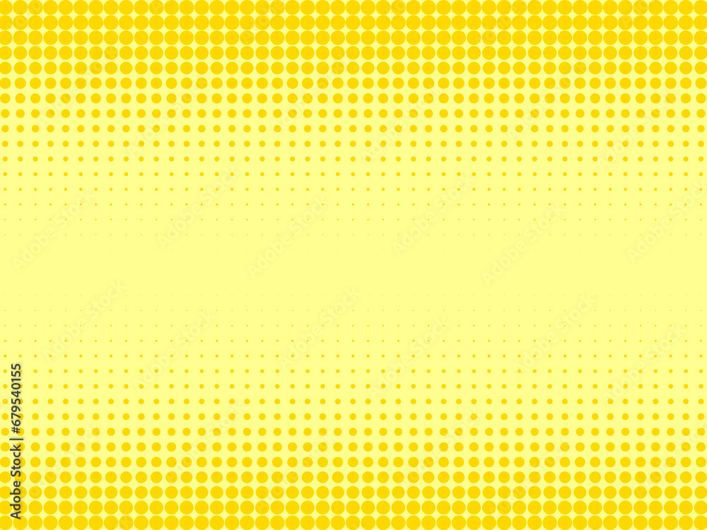 yellow background with dots
