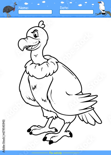 Lets color it Vulture 2.