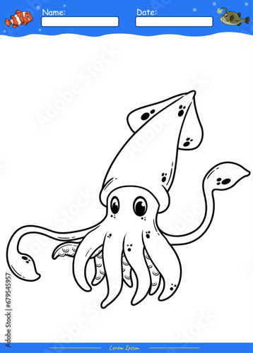 Lets color it Squid