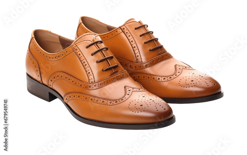 Men's Shoe On Isolated Background