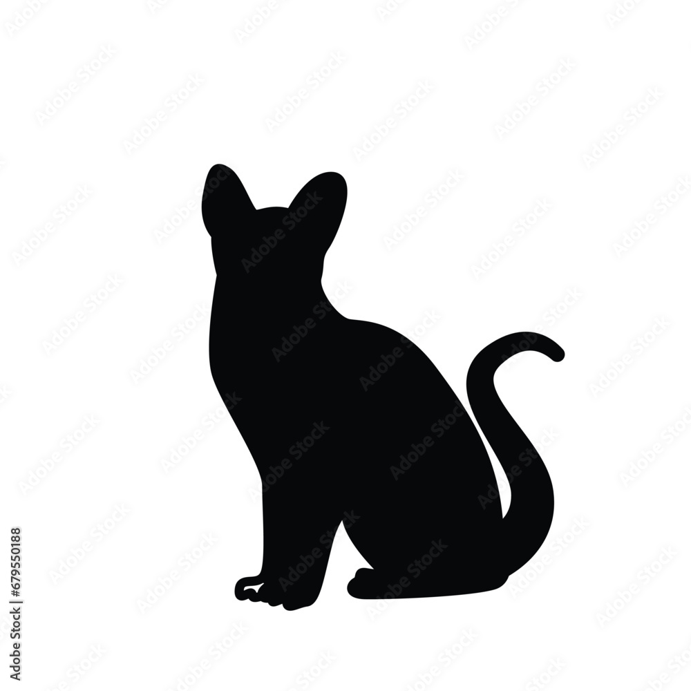 black cat logo icon black cat logo icon