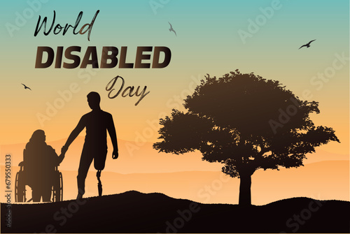 WORLD DISABLED DAY FOR A LIFE WITHOUT DISABILITIES