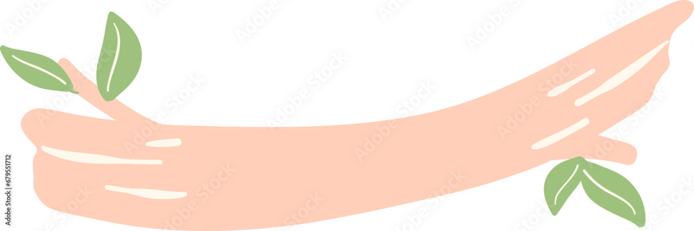 Tree Brunch cartoon illustration