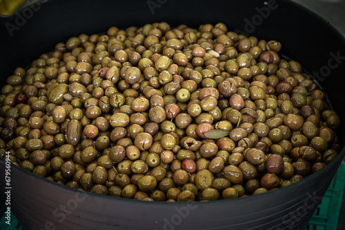 Olives in a bowl
