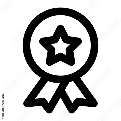 Best seller icon with outline style.