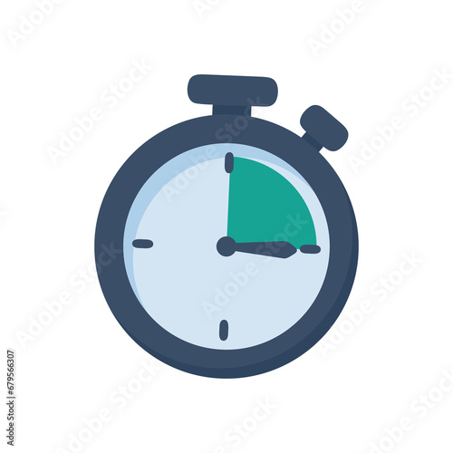 Free Download stopwatch icon For notification of tax payment date - GFXLoad